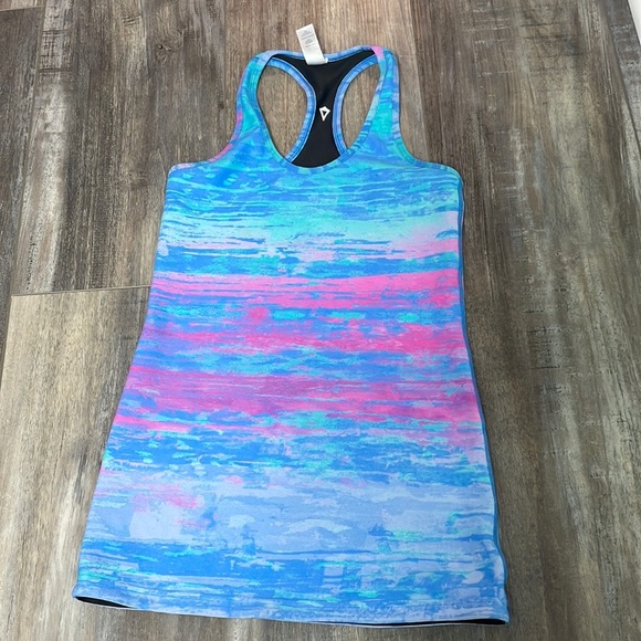 Ivivva Keep Your Cool Racerback Tank Reversible - Picture 1 of 8